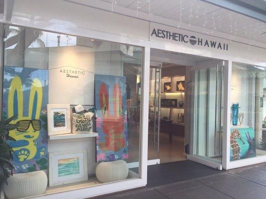 Aesthetic Hawaii is an art gallery that opened in Waikoloa in July 2017.