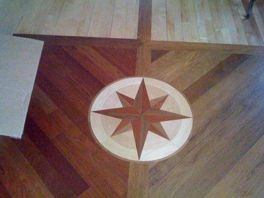 We offered decorative inlays and custom borders to add custom look to your floors.