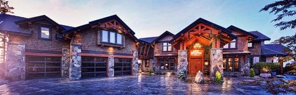 Modern Classic garage doors