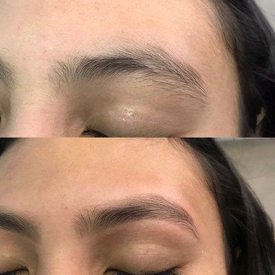 Eyebrow Threading