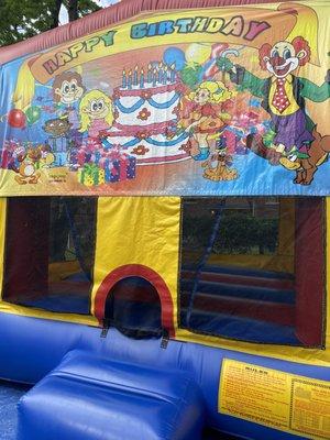 We also have outdoor space to accommodate your bouncy house!