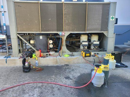 Commercial Refrigeration Repair - Trane Chiller Repair in Colton.