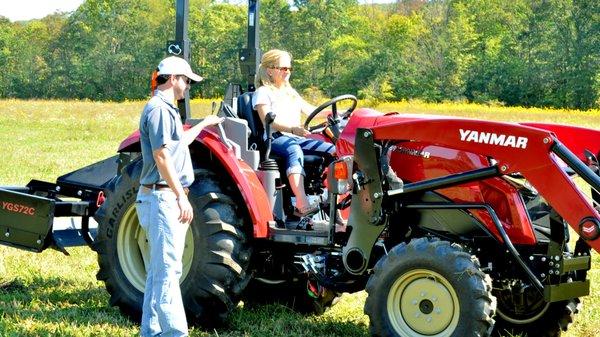 Even mom will love your tractor