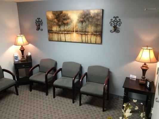 Reception Room at Dr. Albert's office.