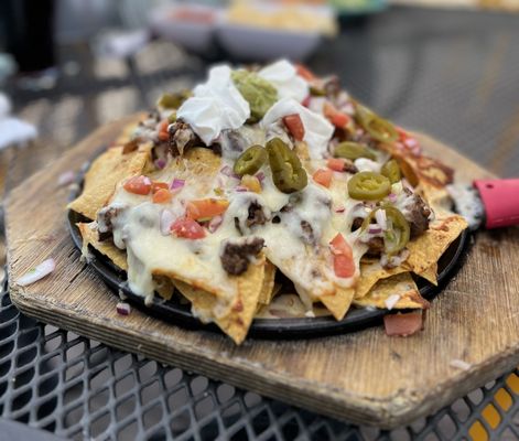 Loaded Skillet Nachos