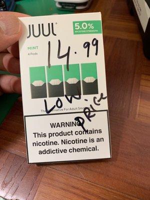 juul very low price  only 14.99