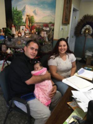 Miguel & Eliana Romero first time coming to do their taxes