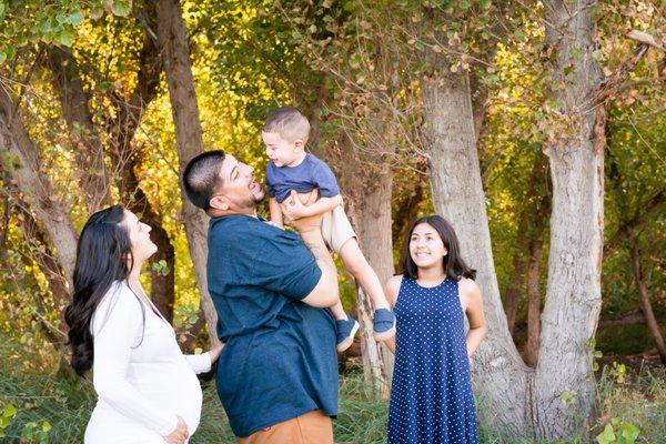 Family photo session in Gilbert.