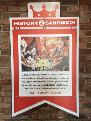 History of Sandwich