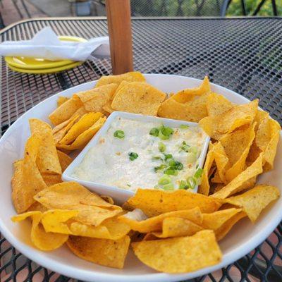 Chips and Crab Dip