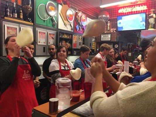 Pizza Making in NYC at Pizza a Casa.