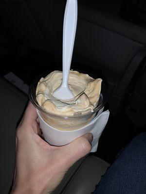 Jitterbug concrete! Delicious! Fast drive through service too.