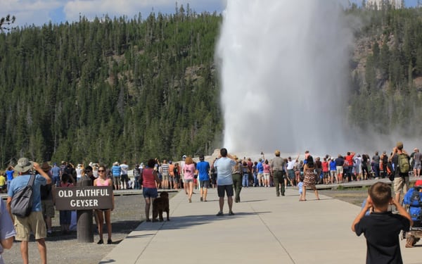 Old Faithful Geyser, Yellowstone National Park