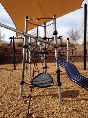 They have a good variety of play structures here @ Cottonwood Cove Park - 1/13/16