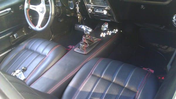 New Interior added to 1968 Firebird