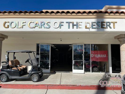 Golf Cars of the Desert - Country Club Store Front