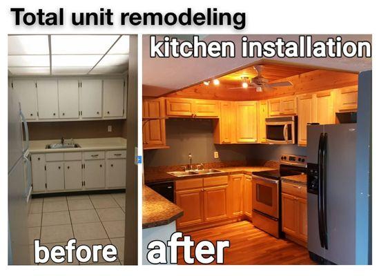 Kitchen remodeling