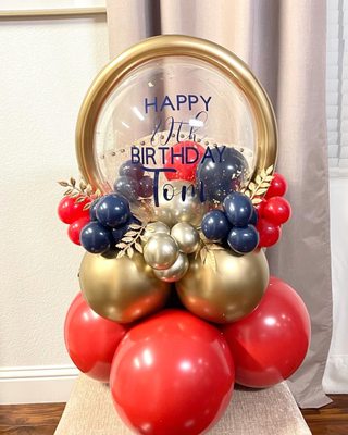 80th birthday Balloon bouquet!