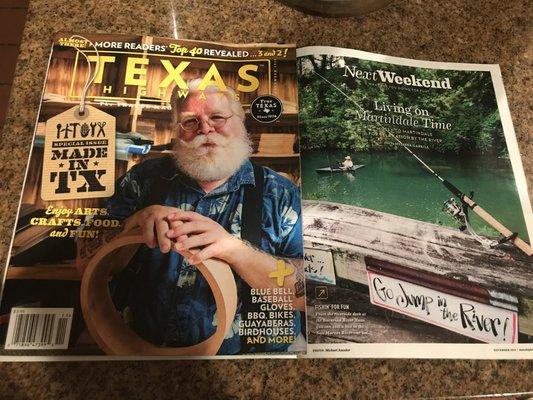 Featured in Texas Highways magazine: https://texashighways.com/travel/living-on-martindale-time/