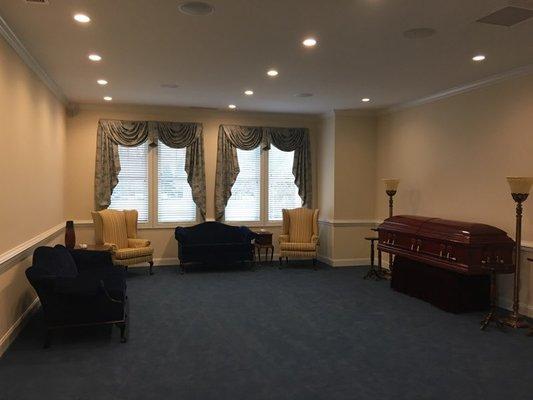 Viewing Room for Walker's Funeral Home & Cremation Services. 
304 W Center St
Mebane, NC 27302