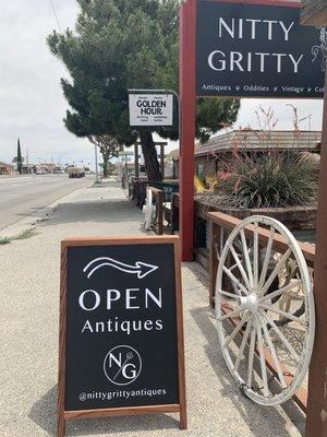 Entrance on Hwy 62