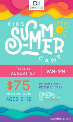 We offer fun Summer Camps for Kids!