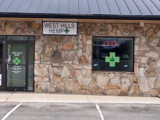 West Hills Hemp Store front