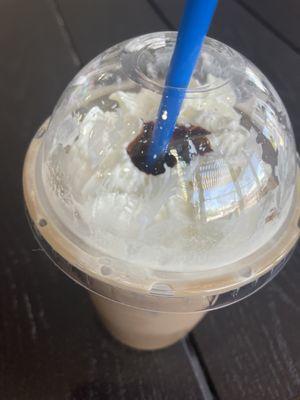 Coconut mocha iced coffee