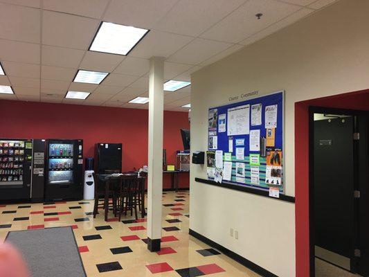 Student commons area and Charter Wasilla community news