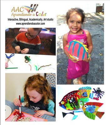 AAC Art Classes, Party, Language Class, Day Camps.