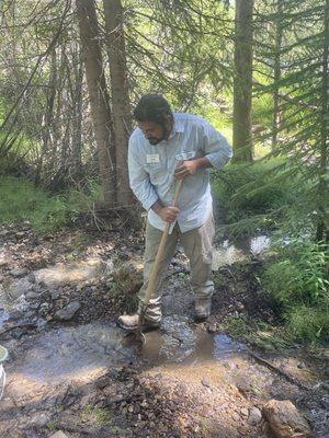 Panning for gold