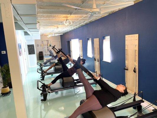 Group Pilates Reformer