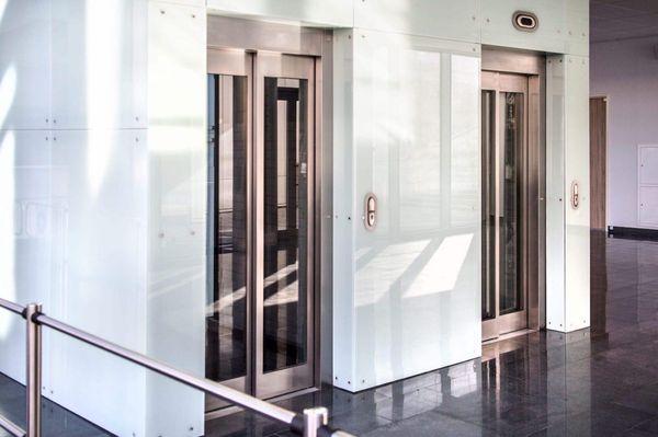 Commercial glass elevators