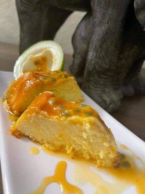 Flan de Parcha / Passion Fruit Flan