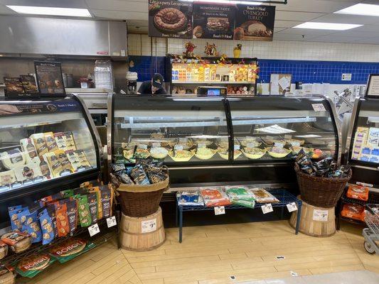 Full service deli with homemade salads