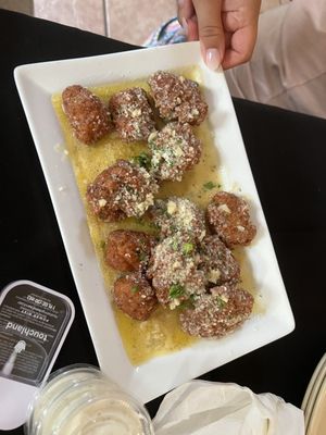 Garlic Parmesan wings