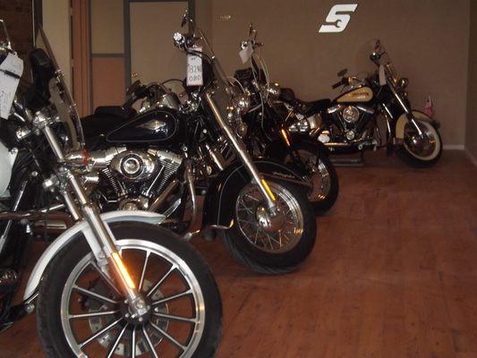 We sell used Harley Davidsons.
 We also will sell your Bike on consignment.