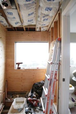 Bathroom remodel - Before picture