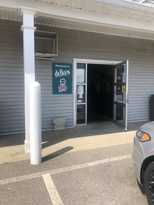 Two store entrances