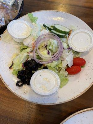 Large house salad