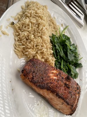 Black Iron Salmon! Delicious!