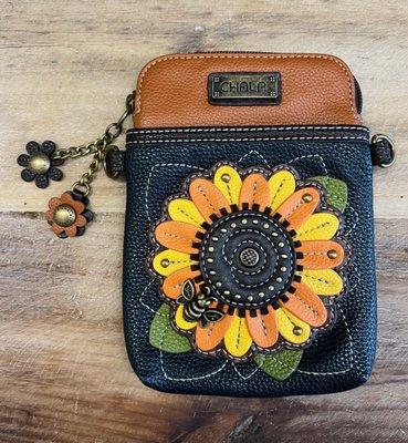 Chala Sunflower Design Crossbody bag