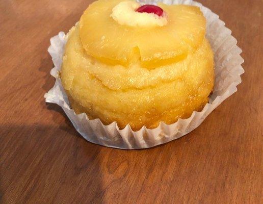 Mini-pineapple upside down cake.