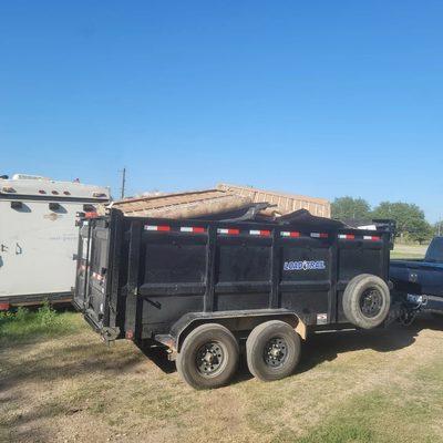 We do junk removal, trash out, eviction, construction clean up.