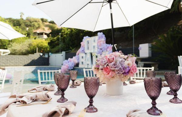 OH BABY, baby shower centerpieces!