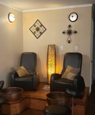 Enjoy a relaxing pedicure, bring a friend!