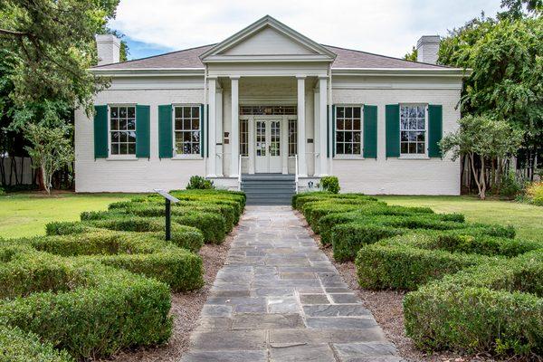 Historic Curran Hall was built as a wedding gift in 1842.