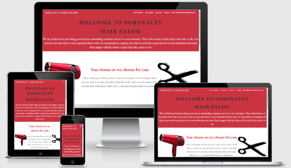 Hairstylist website