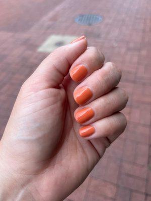 Gel manicure