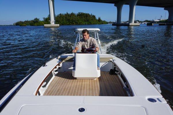 Heading out for a day on the water